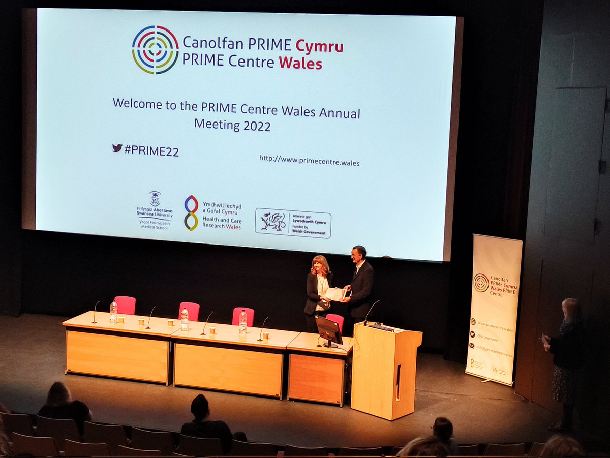 Congratulations to <a href="/VickyLShepherd/">Victoria Shepherd</a> on winning the best oral presentation, for her presentation on the interventions to support #inclusivity for improving the #inclusion of adults with #ImpairedCapacity to consent in #Emergency&amp;PrimaryCare research.
#PRIME22
<a href="/HSRSwansea/">HSR Swansea</a>
