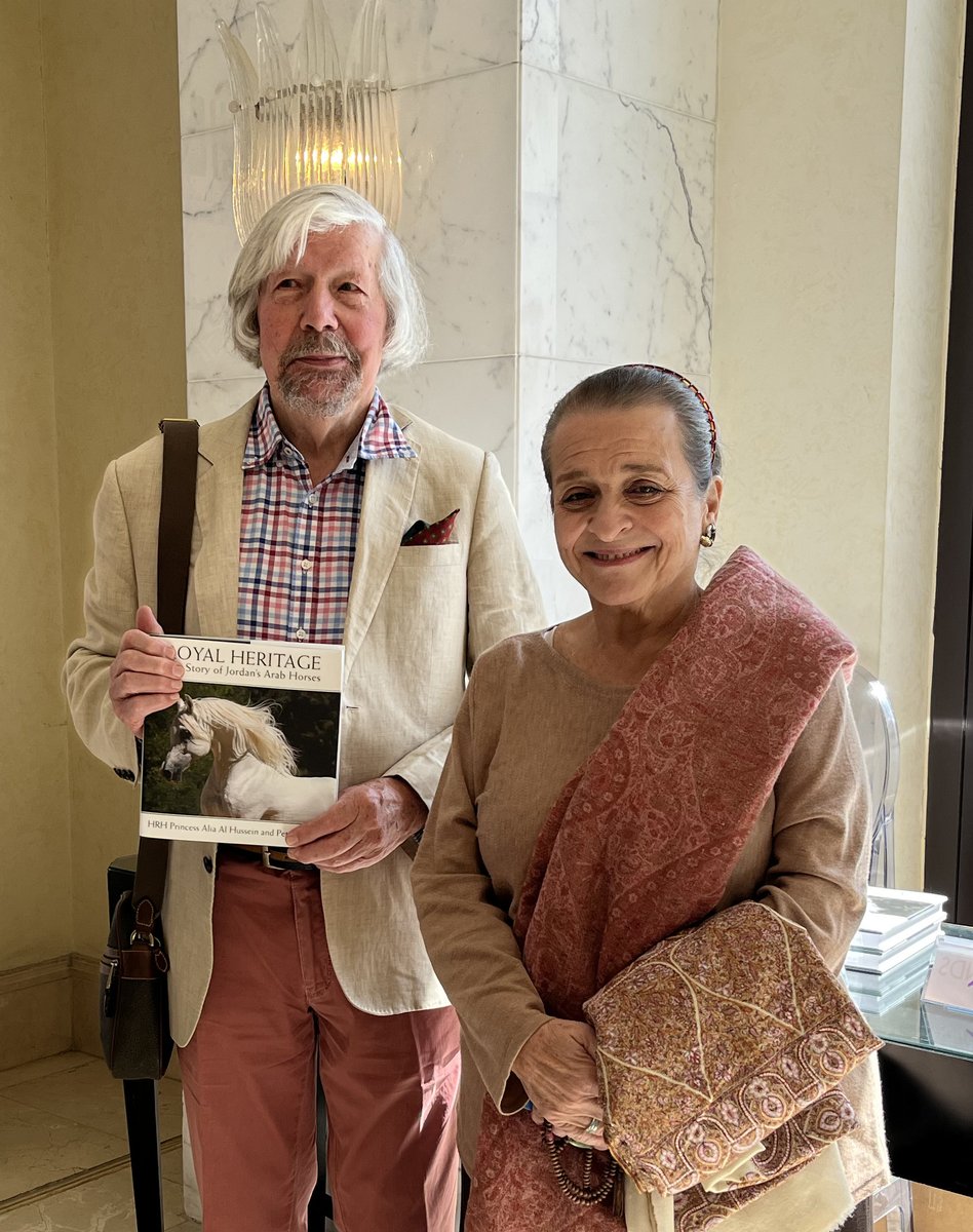 This time last week, the Arabian Horse was once again being celebrated at the 2022 WAHO conference in Amman, Jordan!

To mark the occasion, we have released a special reprint of our popular title ROYAL HERITAGE by HRH Princess Alia and Peter Upton: buff.ly/3s4s3BP