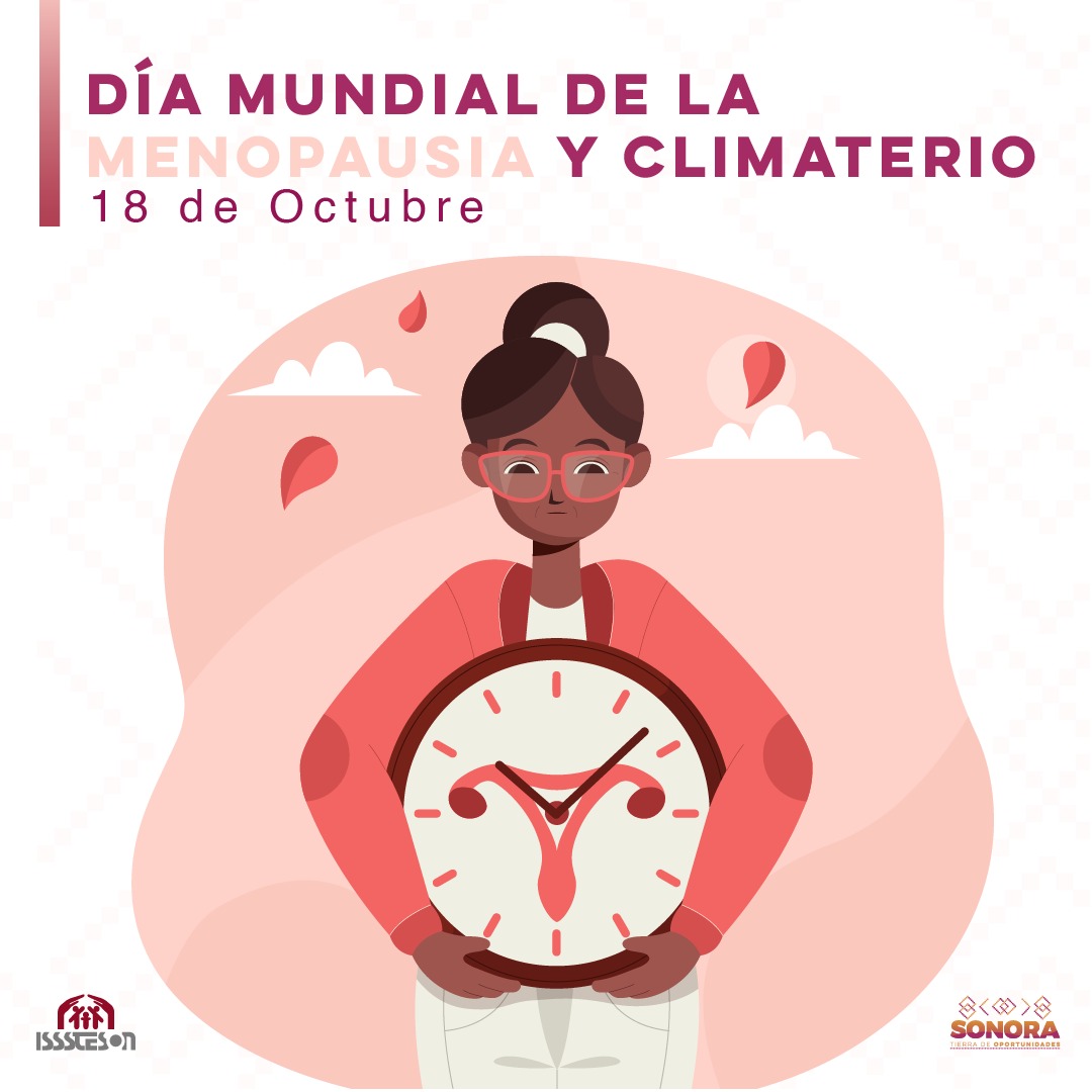 IssstesonGob's tweet photo. 18 de Octubre
Día Mundial de la Menopausia y Climaterio

👱🏼‍♀️ Ambas etapas van unidas en la vida de la mujer y requieren atención de personal de salud especializado👩🏻‍⚕️
Si tiene dudas, acérquese a nuestros médicos y médicas #ISSSTESON ✅ quienes le orientarán sobre el tema. https://t.co/eVqVQgyJ0J