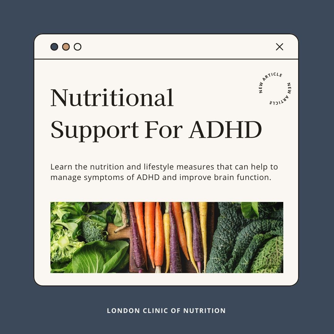 Research shows that what you eat can have an impact on #ADHD symptoms.

In our latest article we give general recommendations for which foods and supplements to include and what to avoid in order to help manage the symptoms of ADHD. bit.ly/3yOBPMk

#ADHDAwarenessMonth
