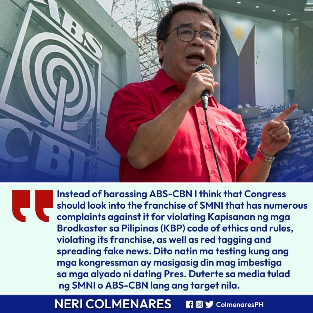 Neri Colmenares⚖️ #BayanMunaPartylist tweet media