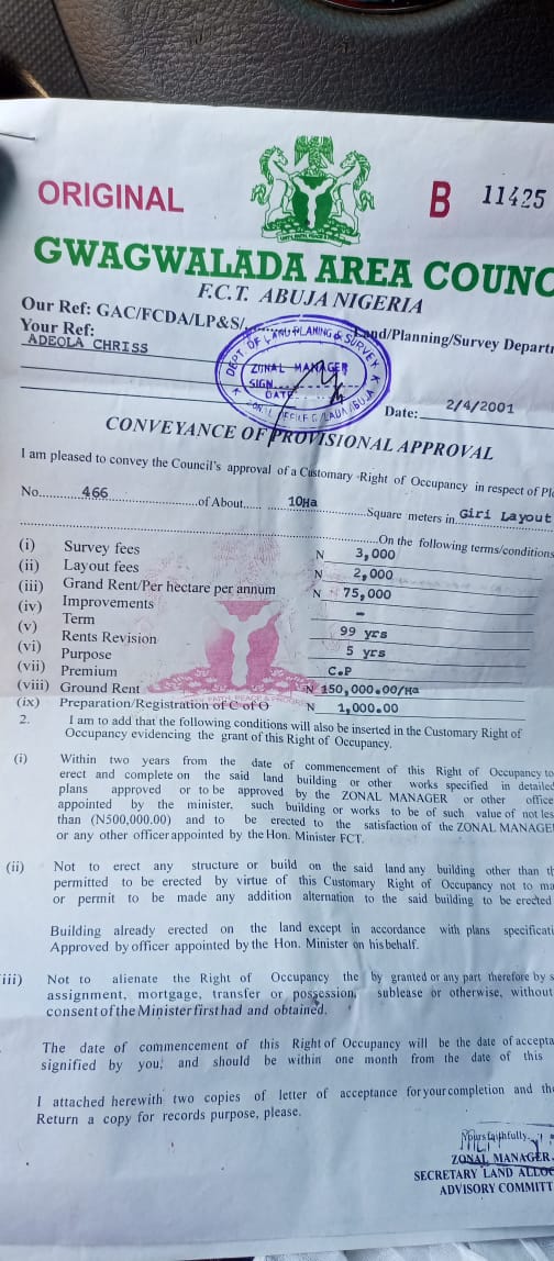 oreoluwatomosin's tweet photo. Been a while ooo
I'm glad to be back
Sickness is a bad thing
Please kindly help me find customer
Distress sale
Location is giri
10 hecters two serial
1:5 million each
If ur buying the two u can bring 2;5
#Abujatwittercomunity https://t.co/hEX9A8b5qr