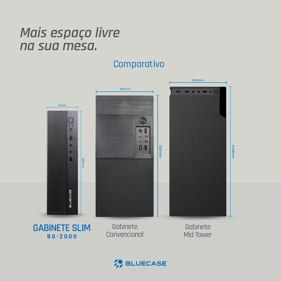 BluecaseOficial's tweet photo. Tenha mais espaço livre em sua mesa com o Gabinete Slim BG-2000.

#caseslim #bluecase #office  #work https://t.co/Ms1TtfFVXm