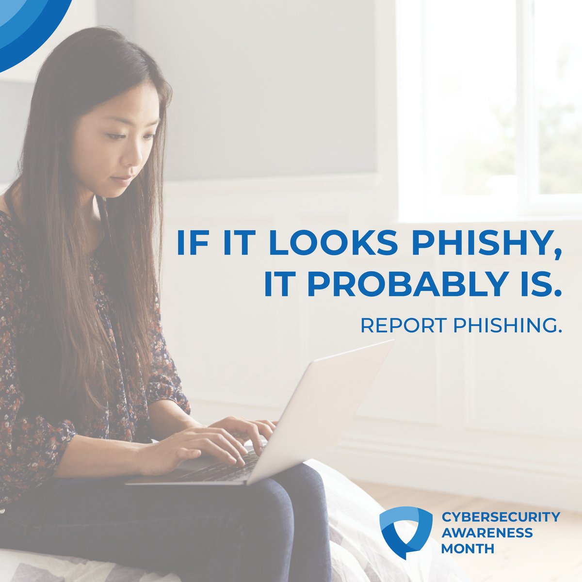 Veridify's tweet image. Play hard to get with strangers: If you’re unsure who an email, text or call is from—even if the details appear accurate—do not respond, and do not click on any links or attachments. #BeCyberSmart #CyberBasics