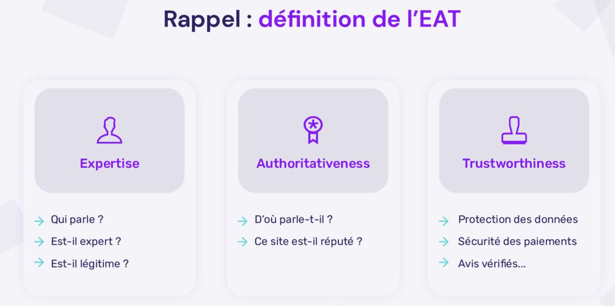 #ssq5 

Merci à <a href="/Semji_fr/">Semji</a> et son SEO Square pour son premier jour de conférences riches en informations ⌨️
Petit extrait sur ce que nous réserve le #SEO en 2025 et sur la partie de l'algorithme qui va définir la fiabilité et la sensibilité de notre site...
RDV demain !