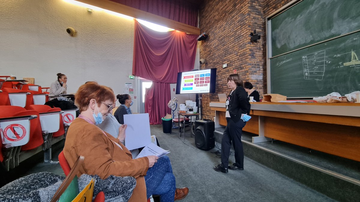 ght_gpne's tweet photo. ⏱[#FORMATION #CHIRB]💼
📝Aujourd'hui c'était prise de notes &amp; journée pleine d'informations pour les nouveaux encadrants du CHI Robert Ballanger !🙌Bravo à la direction des soins et aux cadres organisatrices de cette journée hautement réussie.
🔜La suite prochainement ce jeudi ! https://t.co/qaWbYWh7on