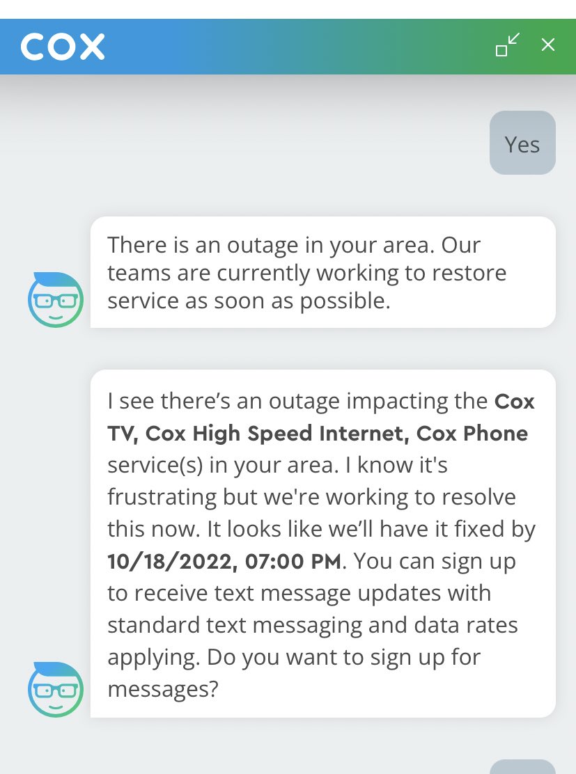k2showsandiego's tweet photo. Well here we go again. Day 2 of no Internet service. #nointernetservice #serviceoutage #TuesdayFeeling https://t.co/ZFzlzZDkJo