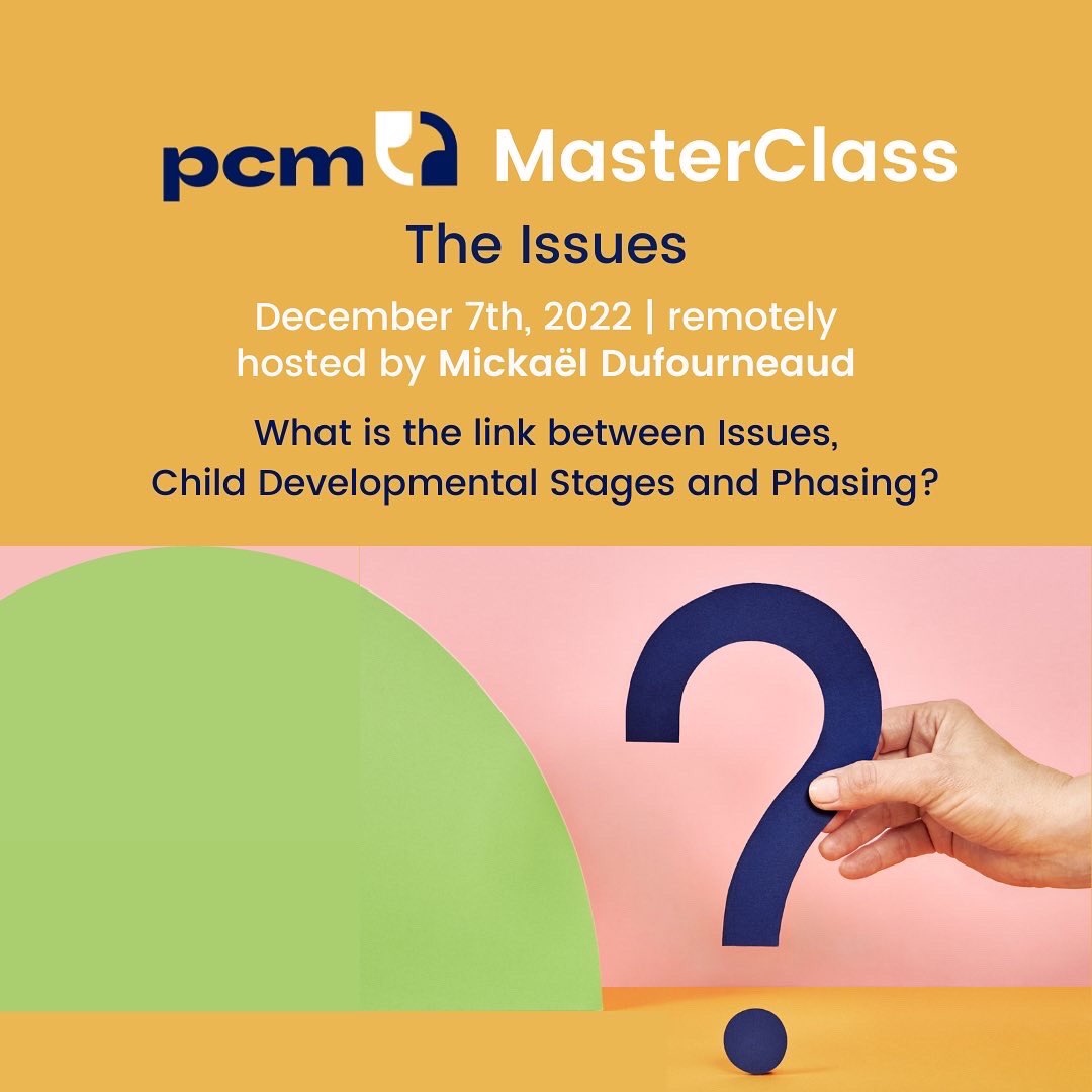 pcm_worldwide's tweet photo. 📌Next PCM Master Class: The Issues
December 7th, hosted by @mikahlercom 😎
👉 Register here: https://t.co/9LaKchiEsM
#pcm #processcommunicationmodel #masterclass https://t.co/vDEVvZmJg1