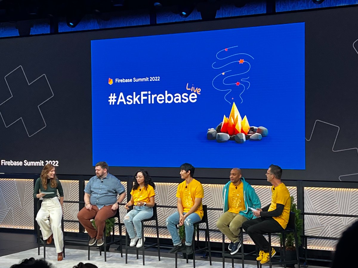 FlamelinkCMS's tweet photo. After ALL those @firebase announcements & updates in the keynote, it's time to catch our breath.
Time for #AskFirebase with Kristen Richards, @peterfriese, @mbleigh, Melissa Lopez, @dylayed and @kroikie.
#Firebase #FirebaseCMS #Flamelink at #FirebaseSummit https://t.co/CNgWeIAjh8