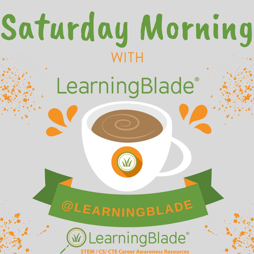 We are offering a 60-minute Saturday training for you to learn how to use your Learning Blade account since you may not have time during the week. Attend this webinar to increase your student's access to STEM/CS/CTE career inspiration: bit.ly/LBtrain #STEM #PD