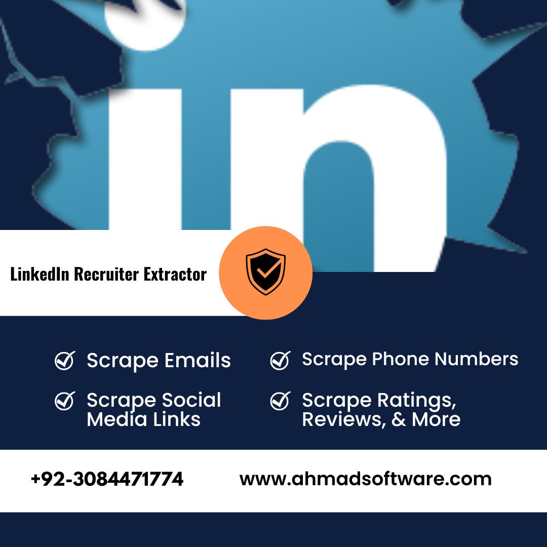 HarryMa55014659's tweet image. Export Data From LinkedIn Recruiter Search Results And Profiles ahmadsoftware.com/blogs/2158/exp…
#linkedinleadgeneration #extractdatafromlinkedintoexcel #linkedinscraping #linkedindatamining #linkedinautomation #linkedinemailfinder #linkedinsearchexport #scrapelinkedinsearchresults