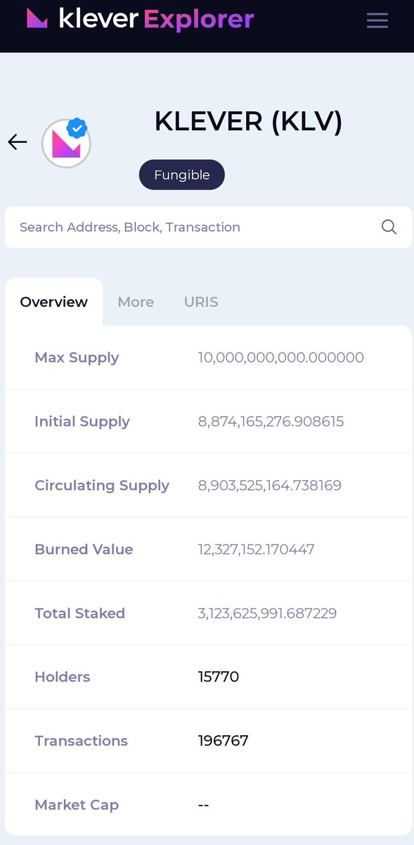 KSalavakumar's tweet photo. 🔥🔥 11 MILLION TX 🔥🔥
#KleverScan
💰EPOCH #436
💰Total Accounts 19,846
💰Total Transactions 11,342,722
💰Total Staked $KLV 3,123,625,991
💰Total Staked $KFI 1,868,965
💰Total Burn #KLV 12,327,152🔥🔥
👉https://t.co/HHWHH1qyYP👈
#KleverChain #Klever #KleverExplorer https://t.co/9ubvhpbjas