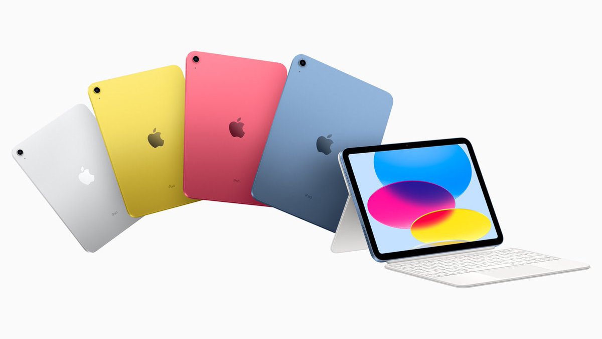 มาแล้ววววววว !!!!!!
iPad gen 10 ขนาดหน้าจอ 10.9 นิ้ว
ใช้ Touch ID ที่ปุ่ม Power เหมือน Air

ใช้ชิป A14 Bionic
รองรับ Apple Pencil 1 นะ ✏️ 

ราคาเริ่มต้น 17,900 บาท
#TakeNote