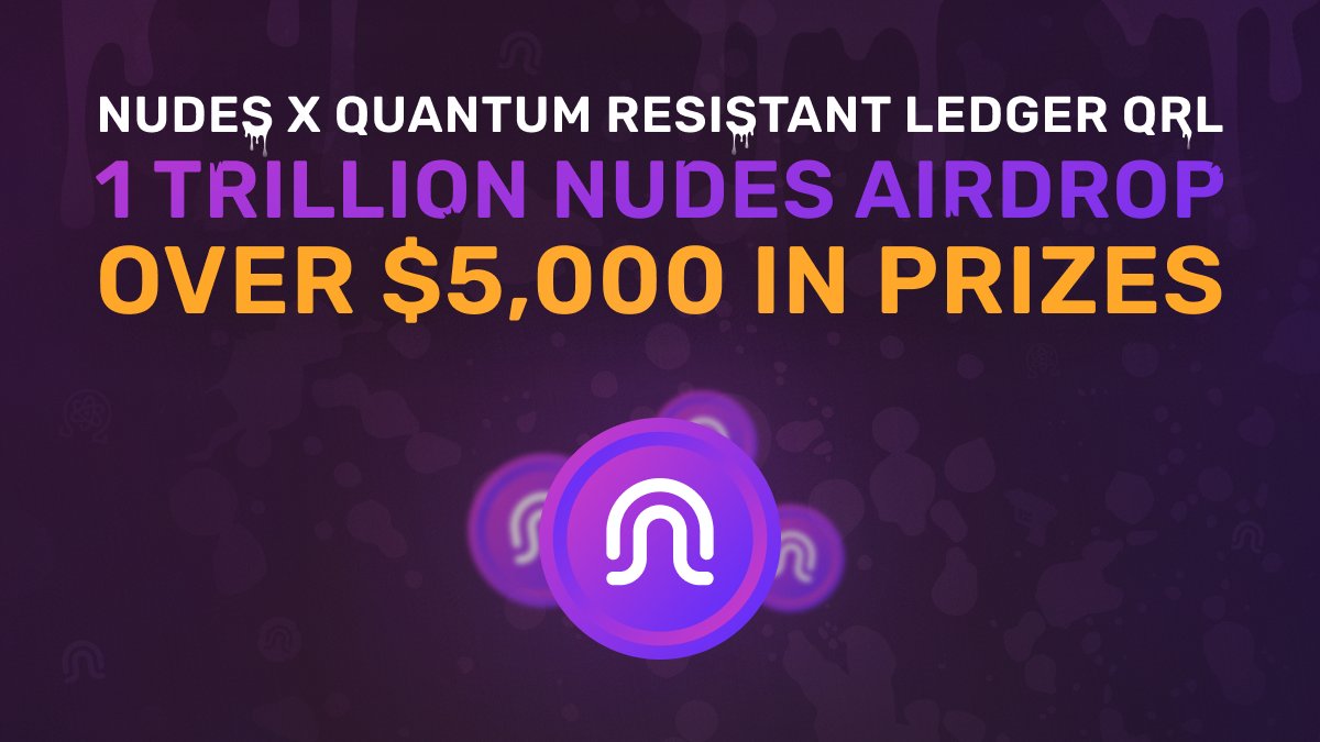 sendnudescoin's tweet photo. 🚨 Attention Nudes Army! 

🎁 We have airdropped 1 TRILLION $NUDES divided equally between all active users!

👉 Now go to https://t.co/qovI8zdhEL and upvote your favorite QRL memes!

🏆 Contest details: https://t.co/G9bYBi8c0c

#NudesArmy $NUDES $QRL #QRL #Meme #MemeContest https://t.co/emG3Dx3ITc