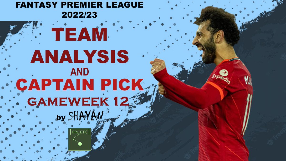 EtcFpl's tweet photo. Hello Everyone! The deadline for Gameweek 12 is looming over us, and in this video, FPL ETC’s one of the panel members is going to share his current team, transfer plan with watchlist and probable captain’s pick. 
#FPL  #FPLCommunity 

https://t.co/YyM6zYKl0j https://t.co/P0ScykuZVJ