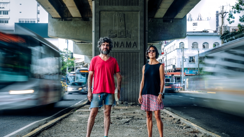 ASCOAengmt's tweet photo. This Wed, Oct. 19: artists Donna Conlon and Jonathan Harker from #Panama speak w/ @Visual_ArtsAS Assistant Curator @Rachel Remick. An #InTheStudio event accompanying our exhibition "Tropical is Political: #Caribbean #Art Under the Visitor Economy Regime"  https://t.co/Iw2bgM7MKR https://t.co/Mrh8rApN4F