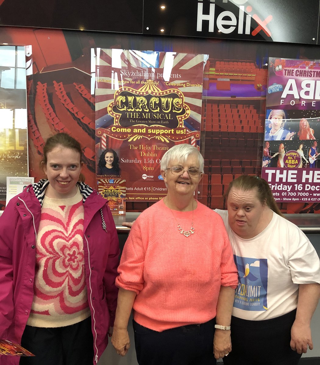 ApexHousingAssn's tweet photo. 🎭 Mary, Selina and Victoria from Railway Court in #Omagh trod the boards of @TheHelixDublin at the weekend alongside their @SkyzdalimitOma fellow actors and actresses in 'Circus The Musical'.

Bravo ladies, you should be very proud! 👏
#CircusInclusionTour https://t.co/EtLhYvnQmw