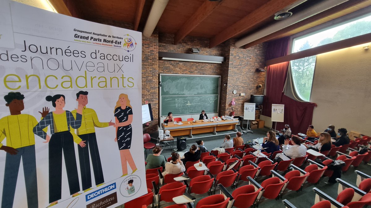 ght_gpne's tweet photo. ⏱[#FORMATION #CHIRB]💼
📝Aujourd'hui c'était prise de notes &amp; journée pleine d'informations pour les nouveaux encadrants du CHI Robert Ballanger !🙌Bravo à la direction des soins et aux cadres organisatrices de cette journée hautement réussie.
🔜La suite prochainement ce jeudi ! https://t.co/qaWbYWh7on