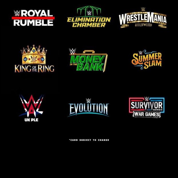 Alejandro Gómez on Twitter "Un calendario así de WWE para 2023… ¿si o no?"