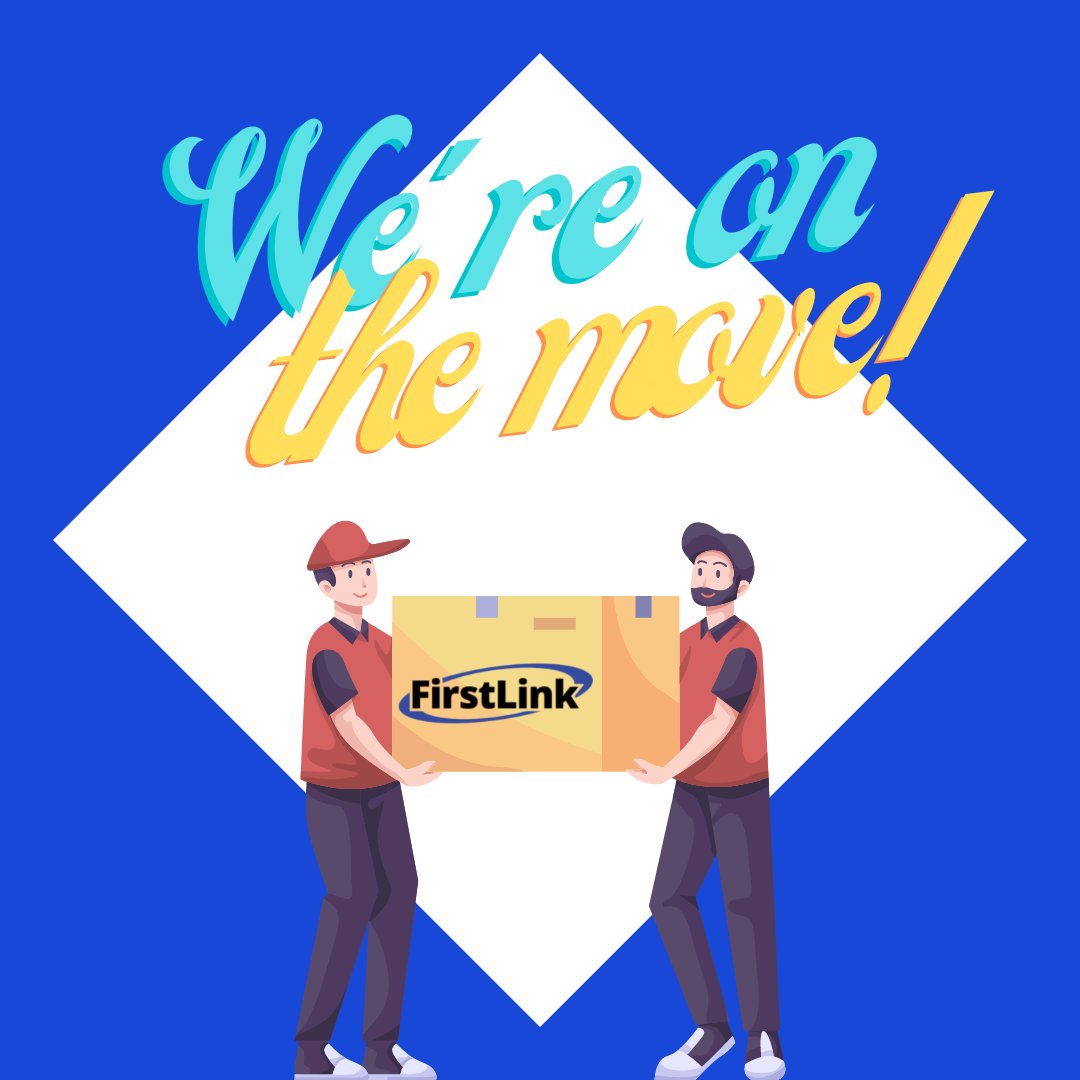 my_firstlink's tweet photo. ❗ FirstLink is on the move! 📦
Beginning this week, our administrative office is moving to a new location. Stay tuned to see more, including shout outs to all the great folks helping FirstLink with this huge undertaking! https://t.co/mcamANvj0v