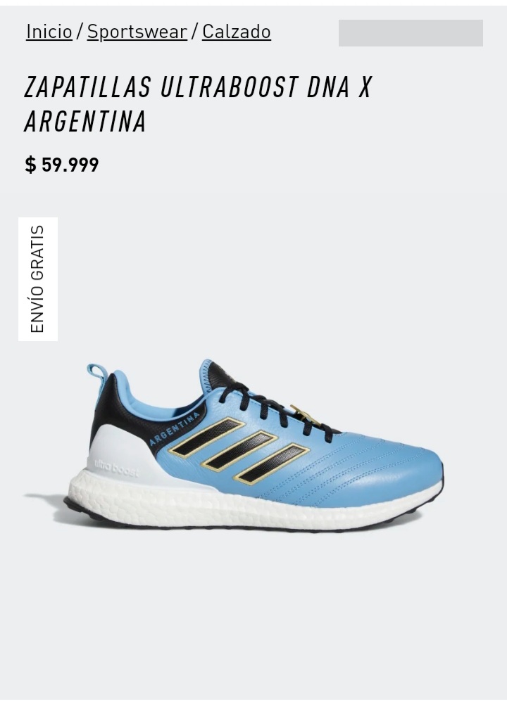 CinAGCH's tweet photo. En @adidasAR te pagan lo mismo que lo que cuesta 1 par de zapatillas https://t.co/OForixoyem