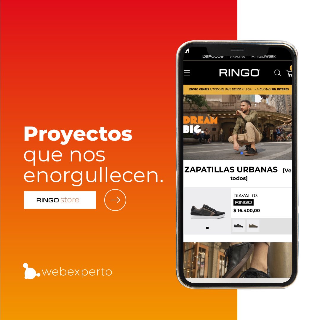 webexperto's tweet photo. Trabajamos codo a codo 💪 con una de las empresas líderes a nivel nacional, reinventando la experiencia en la compra de calzados 👞

¿Ya visitaste https://t.co/xh5AW2Z6eE? 💻

👉 Generamos soluciones que potencian tu negocio. 
#ecommerce #b2c #negociosdigitales https://t.co/9FGsXve2b2