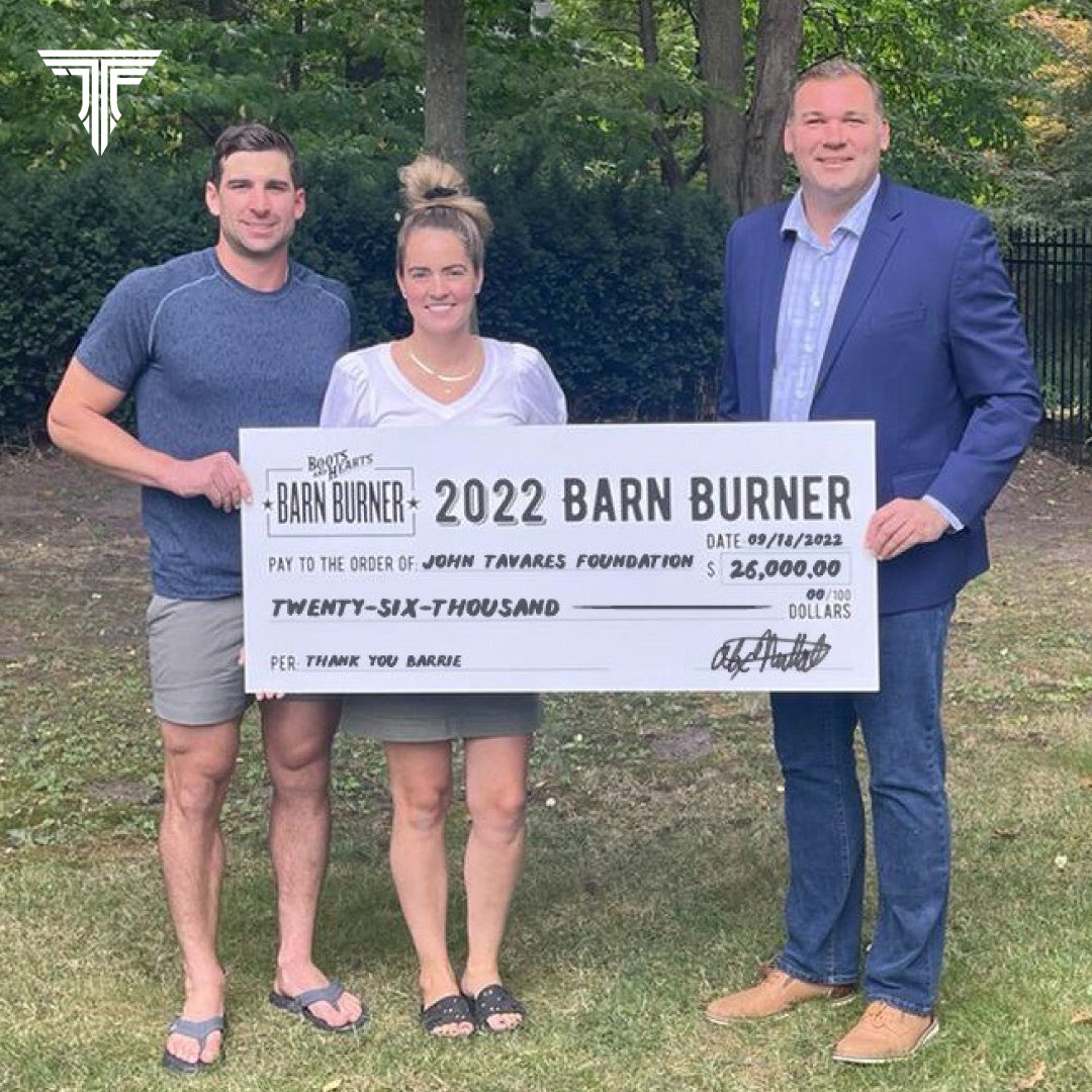 We want to thank the 2022 Boots and Hearts Barn Burner for the  recent donation of $26,000. This kind of support is what allows us to affect real change in our community and create brighter futures.💙✨#jtf #brighterfutures #buildingcommunity