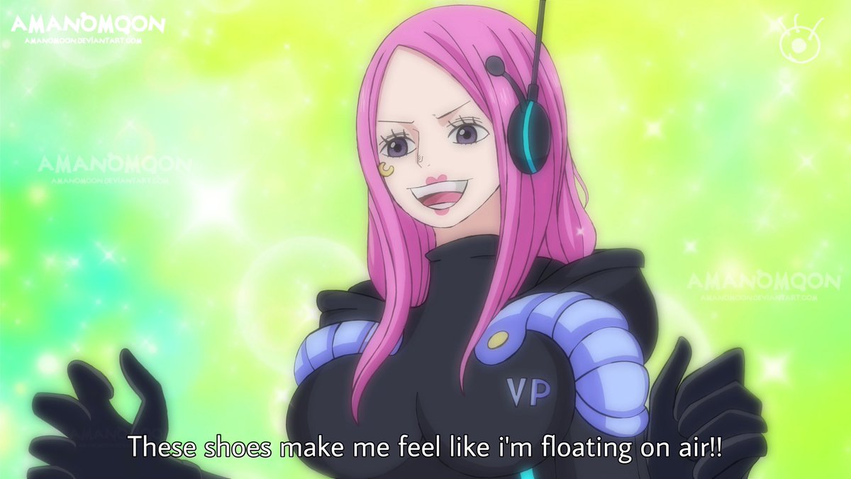 OnePiece1063 Bonney Egg Head Outfit Colors in Anime Style • RT if