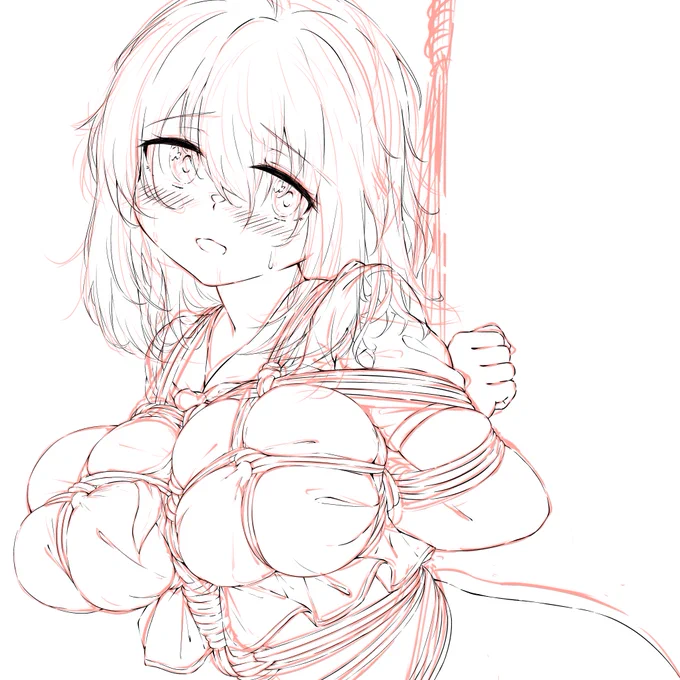 すごく遅れてましてすいませぬ
描き込むつもりなのでゆるしてほしい 