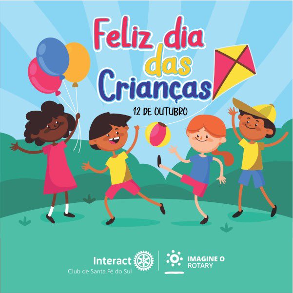interactsfs's tweet image. 12 de outubro, o dia dedicado a esses pequeninos que nos fazem sorrir todos os dias! Porque ser criança é ser feliz. 

o Interact Clube de Santa Fé do Sul deseja um feliz dia das crianças! 💛⚙️