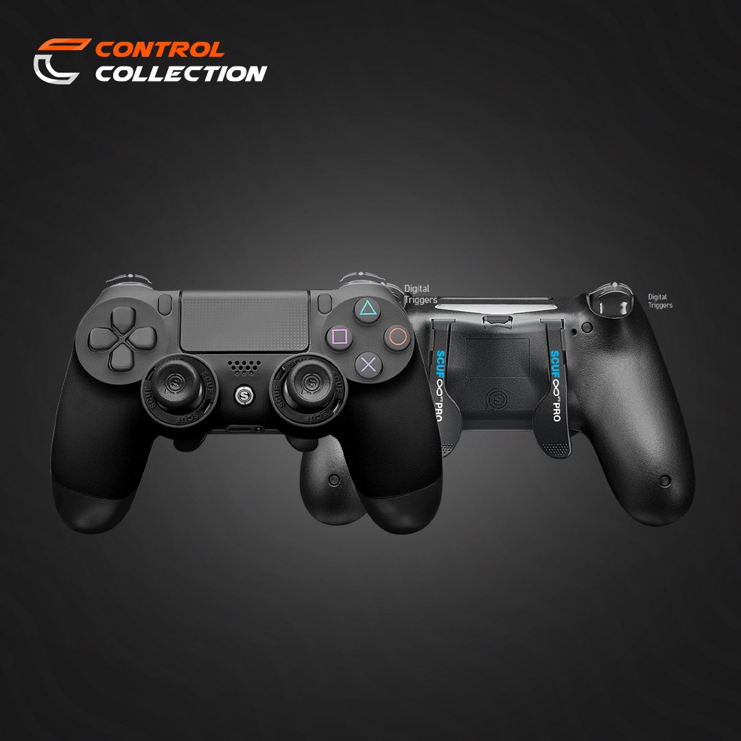 controlcll's tweet photo. وحدة تحكم SCUF Infinty4PS (Digital Tap Triggers ) ضغطات ماوس كل من R1 R2 متوفره ف الموقع :

https://t.co/MreEG88dkY https://t.co/a5NatGr1gu