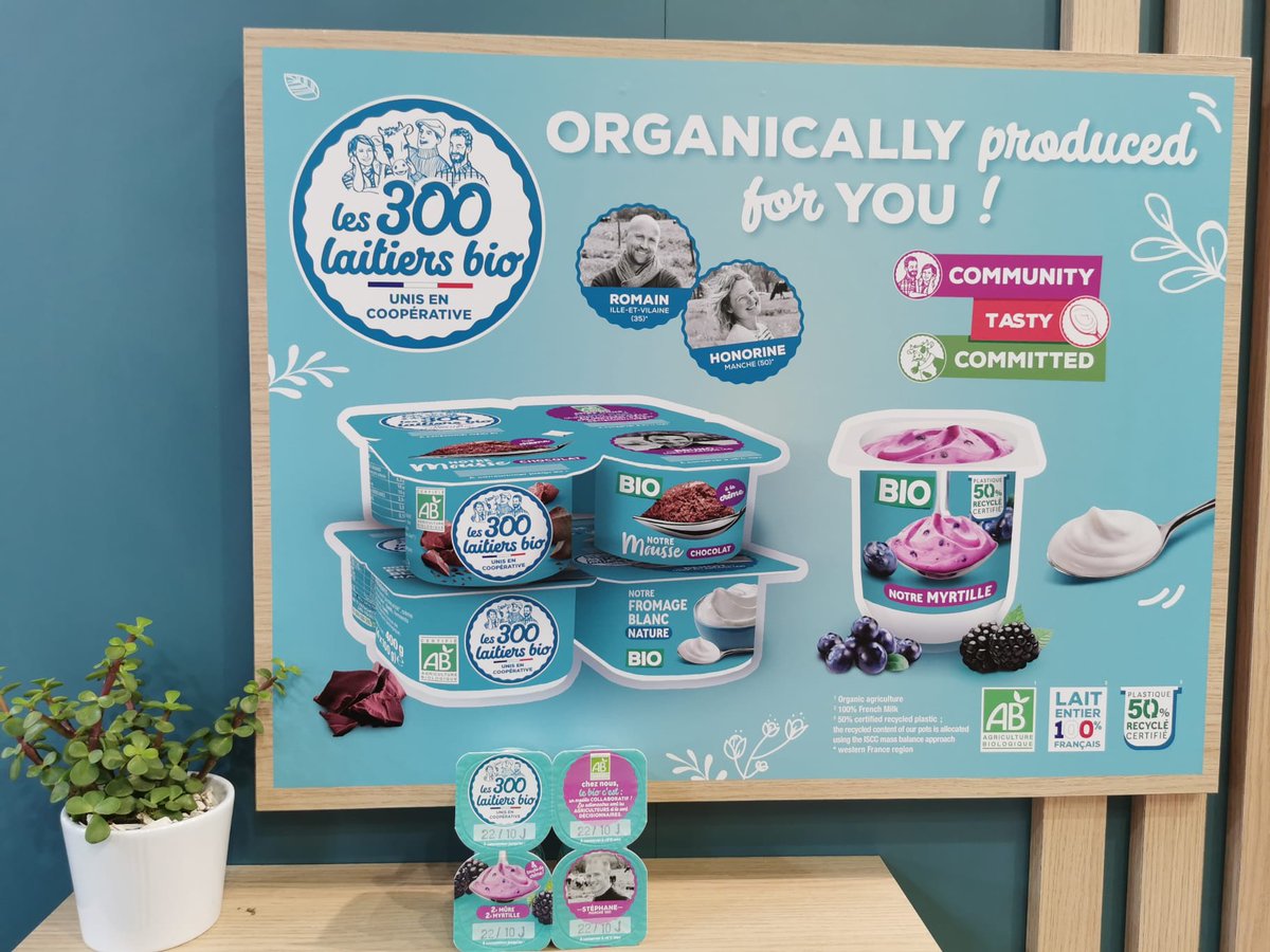FitoussiBastien's tweet photo. Ready to increase organic export ! Les #cooperatives nombreuses exposent leurs produits #bio au #sialparis2022 @lacoopagricole @TasteFrance_EN @EuredenGroup #cooperl #compagnonsdumiel #eurial https://t.co/IbrCrRw6om