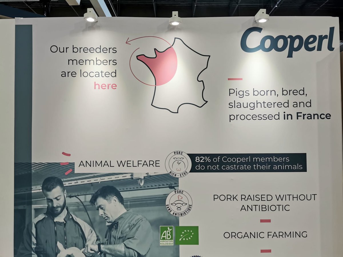 FitoussiBastien's tweet photo. Ready to increase organic export ! Les #cooperatives nombreuses exposent leurs produits #bio au #sialparis2022 @lacoopagricole @TasteFrance_EN @EuredenGroup #cooperl #compagnonsdumiel #eurial https://t.co/IbrCrRw6om