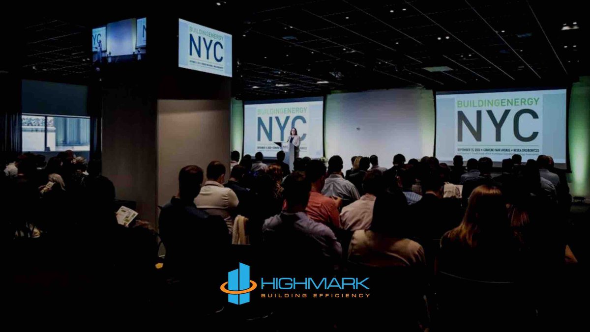 At #BuildingEnergyNYC 2022, HIGHMARK discussed #buildingefficiency technologies that support the theme of “#BridgingtheGap.” Learn more: bit.ly/3VCiaZF #nesea #benyc2022 #electrification #decarbonization #sustainability #energyefficiency #buildingefficiency #heatpumps