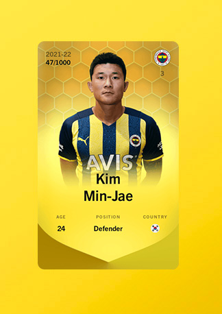 Remporte Kim Min-Jae, le défenseur du Napoli sur Sorare ! 

Pour participer : 

1⃣ RT ce tweet
2⃣ Follow <a href="/RunlikeVause/">Marine "Vause" 🇫🇷🇭🇺</a> &amp; <a href="/CryptoAstucesFR/">Crypto Astuces</a> 

Tirage au sort dans 48h

Bonne chance à tous &amp; toutes 🍀