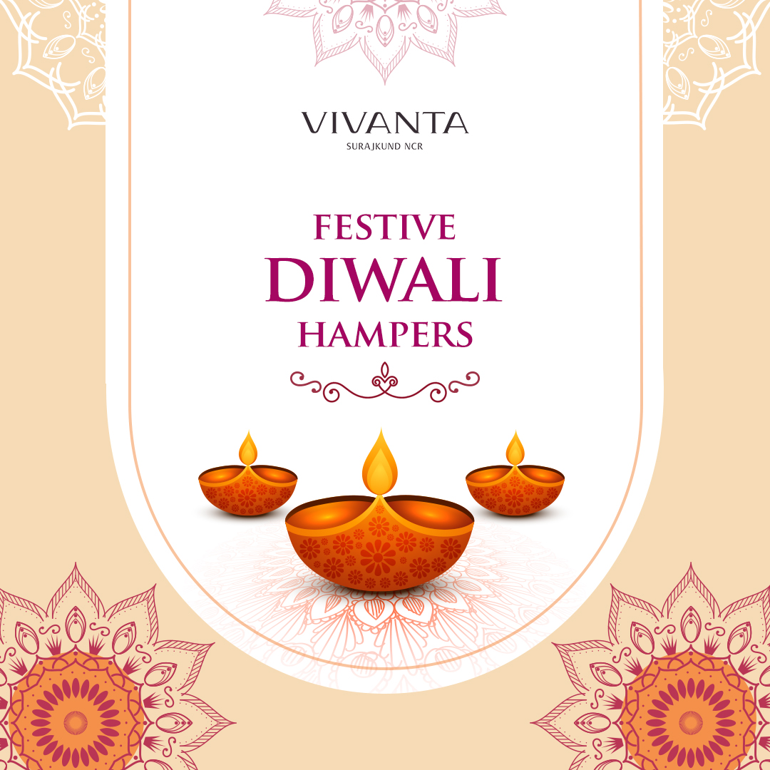 This festive season, welcome love and light.
Beautifully decorated Diwali hampers, filled with festive delights - choose from a range of sweet and special bundles, ideal for family and corporate gifting.

To order your hamper, call: +91 9643328863 / +91 129 6618121
