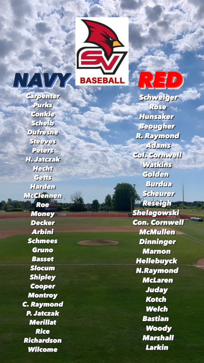 Fall World Series begins Friday at 2:30 PM. Best of 5 series, ending October 28th. #Navy vs. #Red. Who ya got winning the 🏆?