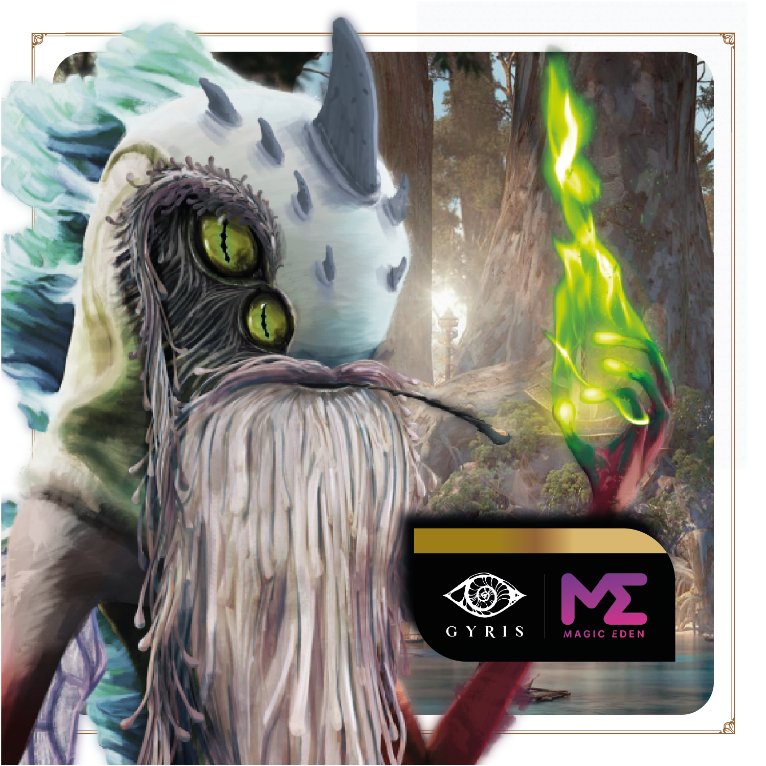 The Mara <a href="/Gyris_official/">GYRIS</a> in just over 5 hours till mint <a href="/MagicEden/">Magic Eden 🪄</a>! 
🔥 WL allocation filled!
🔥 Discord buzzing
🔥 $SOL ready
Look at that fungi beard damn.
Buuuuu-Raaaaa-Oooooo!