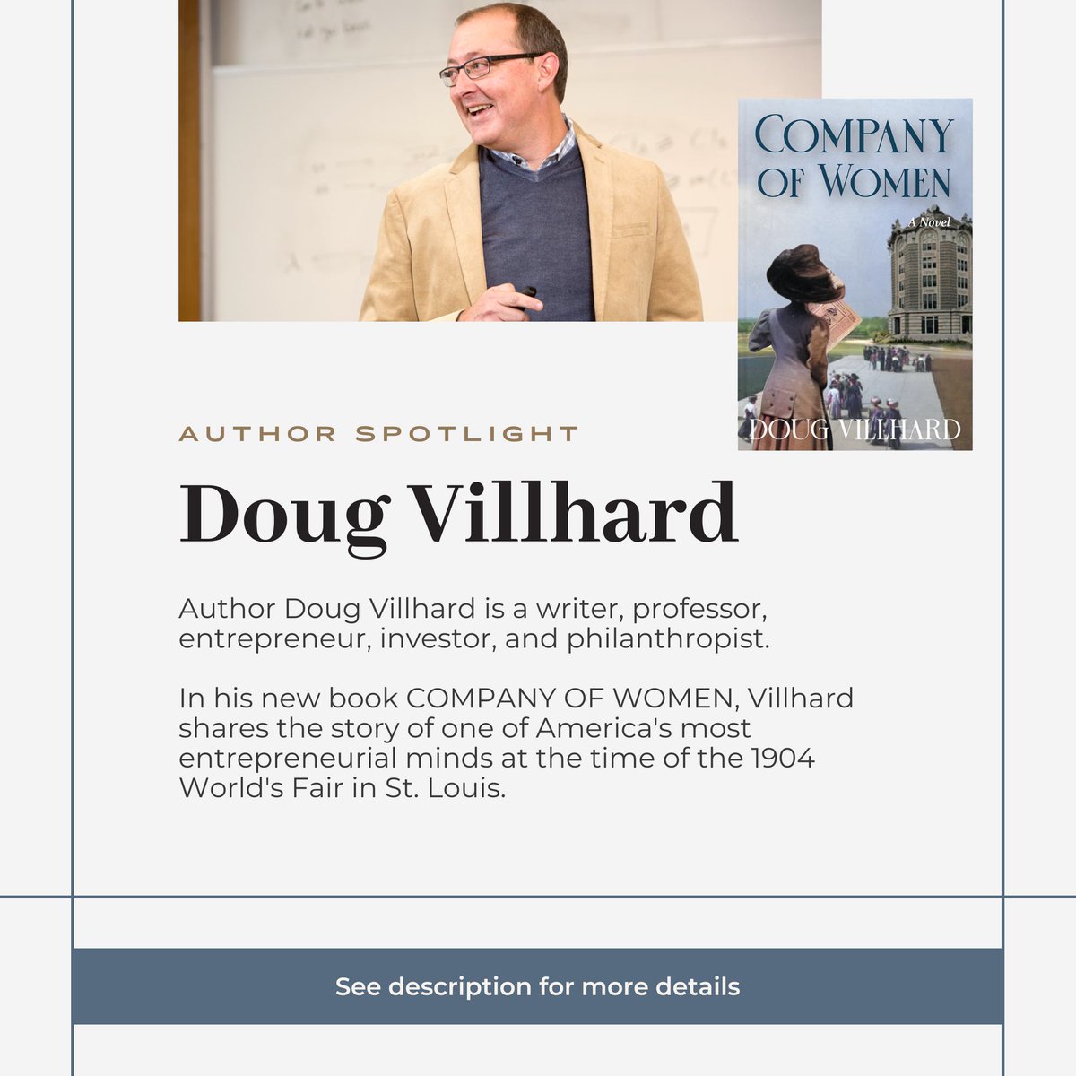 mabelpublishing's tweet photo. COMING 11.15.22: Company of Women by Doug Villhard 
#indiepublisher #indiepress #publisher #bookcommunity #bookstagram #authorsofinsta #indieauthors #newauthors #womanowned #bookpublisher #publishyourbook #writeyourownstory #dougvillhard #companyofwomen #mabelpub #mabelpublishing https://t.co/xwGYoUsj88