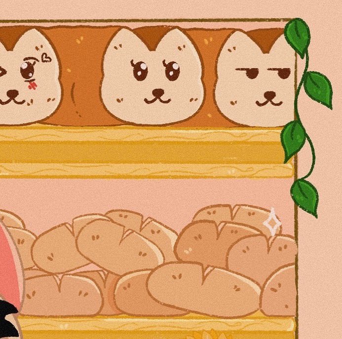 Welcome to Dahlias Delivery Service! #froggyfall #cutebutcreepy2022 #cuteart #studioghibli #kawaiiart #cute