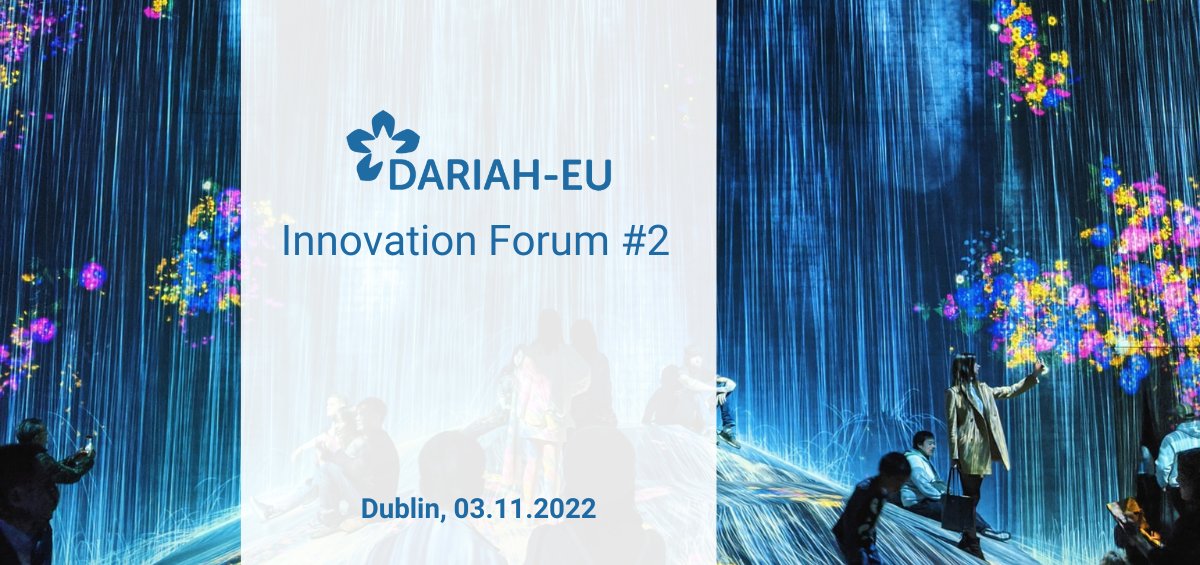 Interested in learning about how #arts, #humanities & #technology #research can collaborate to develop human-centred approaches to #tech innovation? Register for the DARIAH Innovation Forum & see us on 3 Nov, 2022, at the @TLRHub in @tcddublin. Sign up adaptcentre.ie/news-and-event…