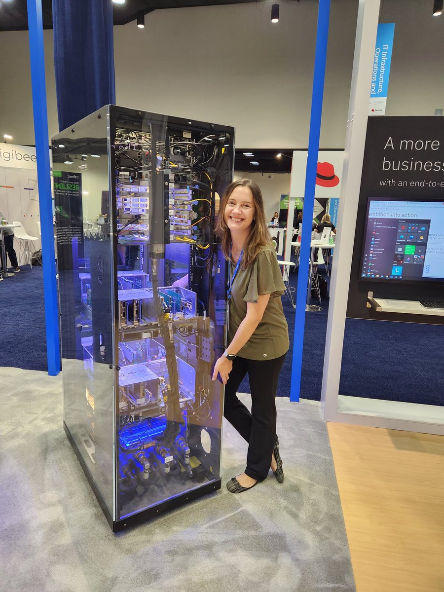 Have you hugged a mainframe today?!? If not, stop by @IBM booth 311 and cross that off your list! #GartnerSYM #HugYourMainframeDay