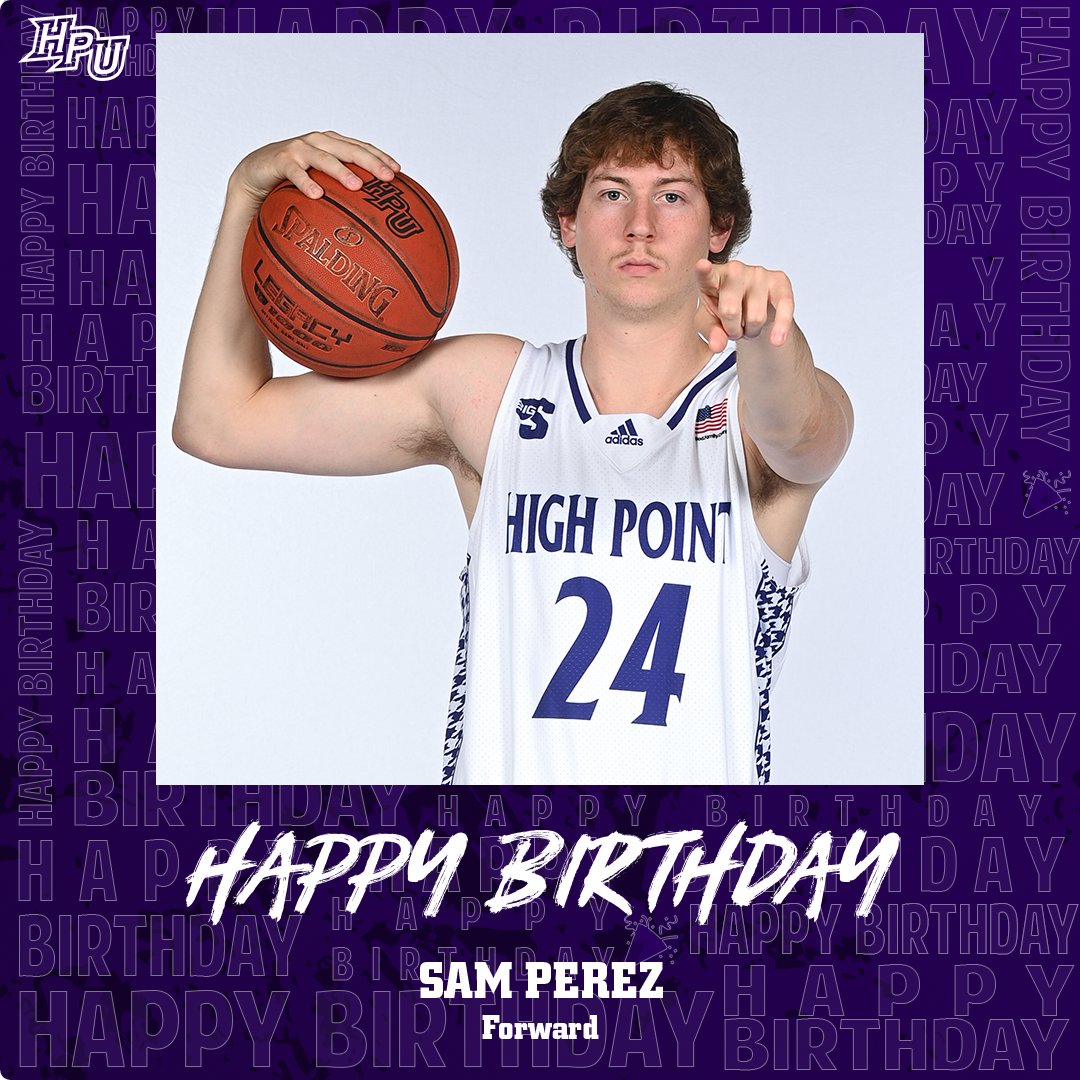 HPUMBB's tweet photo. Wishing a Happy Birthday today to Justin Taylor and a Happy (belated) Birthday to Sam Perez! 🥳🎉

#GoHPU https://t.co/IEpqoDRAY3