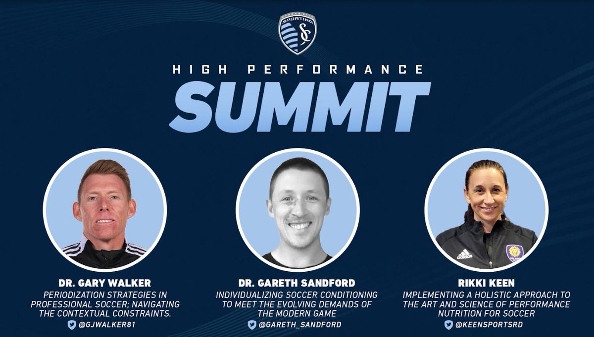 Spots are filling up fast for the High Performance Summit next month.

Speakers coming in from:

• MLS
• EPL
• NFL
• MLB
• NHL
• NBA 

You can check out the speakers/topics and registration:

sportingkc.com/high-performan…

If you are heading to Kansas, let's connect - DM's open.