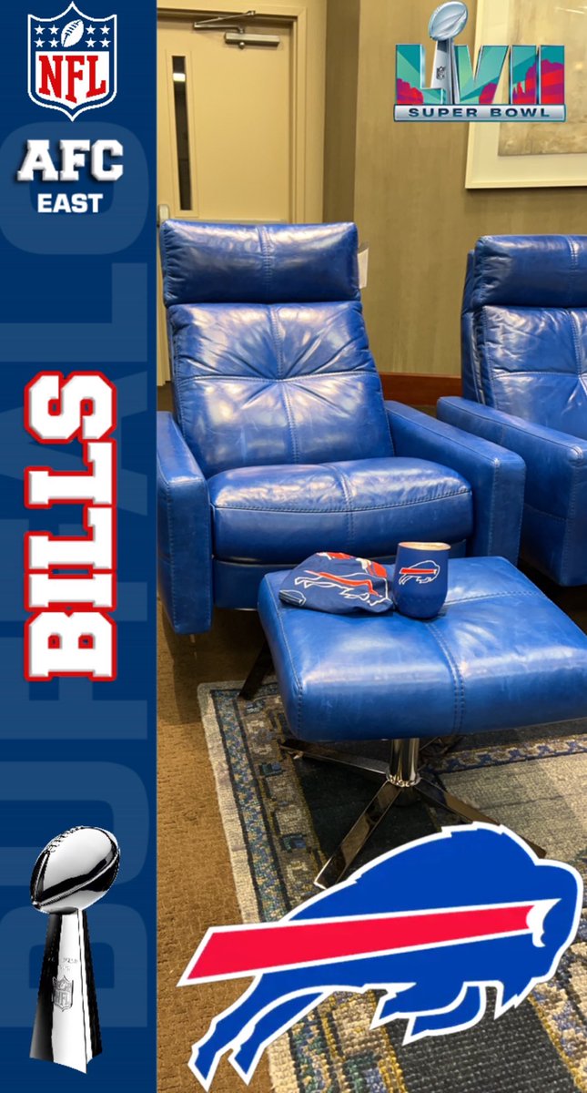 cinbasel's tweet image. #@ billsmafia
#@buffalobills
#@furniturelandsouth   
#@AMERICANLEATHER
Bills mafia …  SUPERBOWL worthy chairs💙❤️🏈