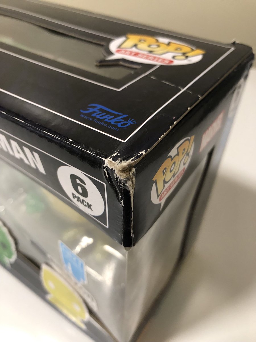 tomteavee's tweet photo. @amazon ⁦@AmazonHelp⁩ Does this look like “Condition: New” to you? ⁦@OriginalFunko⁩ ⁦@DisTrackers⁩ ⁦@gastlecast⁩ ⁦@funkofinderz⁩ https://t.co/cgeqk7Fltu