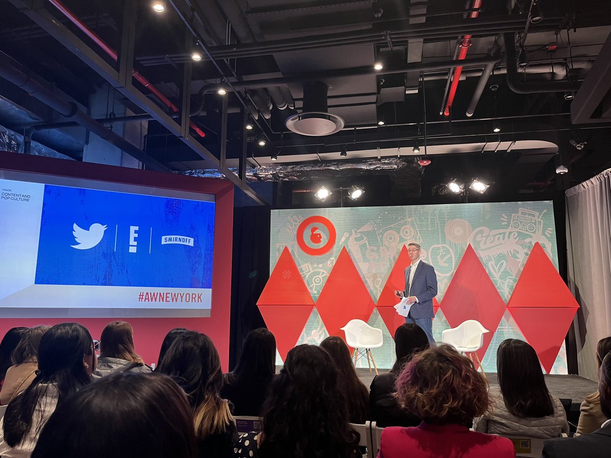k_mintz1's tweet photo. First time at @advertisingweek, kicking off the day with the 🐐 @MikeNiesz talking #WhileYouWereStreaming with @tammyfiller from @enews #AWNewYork https://t.co/lGj2krArNr