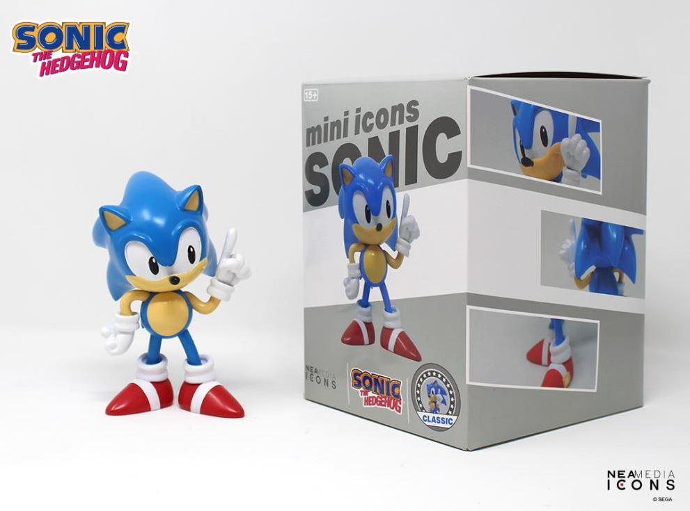 PreOrder Sonic The Hedgehog Mini Icons Sonic (Classic Ver.) Figure