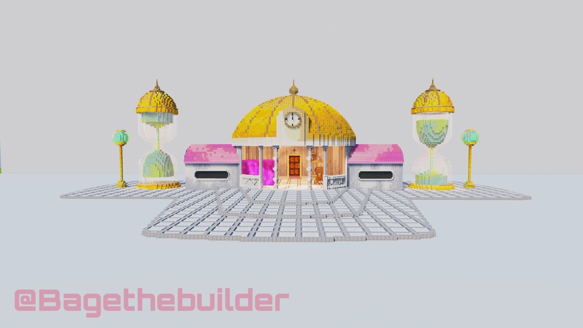 The hyperbolic time chamber #Minecraft #Minecraftbuilds #minecraftbuild #minecraft建築コミュ