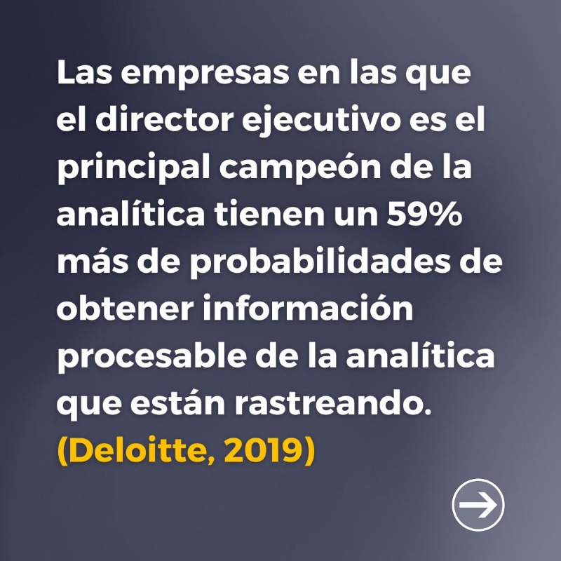 dataplicada's tweet photo. ¡Los líderes basados en datos son modelos a seguir 👓! Según Deloitte, las organizaciones, donde los líderes se han convertido en campeones de #Analytics 🏆, tienen más probabilidades de obtener información procesable de la analítica que están rastreando.

#LideraconDatos